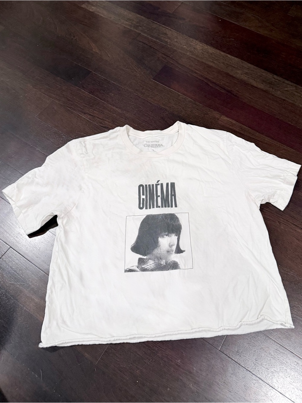 The Marias CINÉMA Concert Merch Tee Boxy Oversized